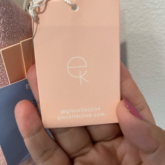 ELIZABETH K GS2838 Short Metallic V-Neck Dress Size XS - Picture 7 of 10